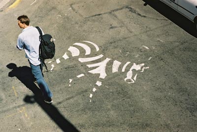 man walking on zebra crossing